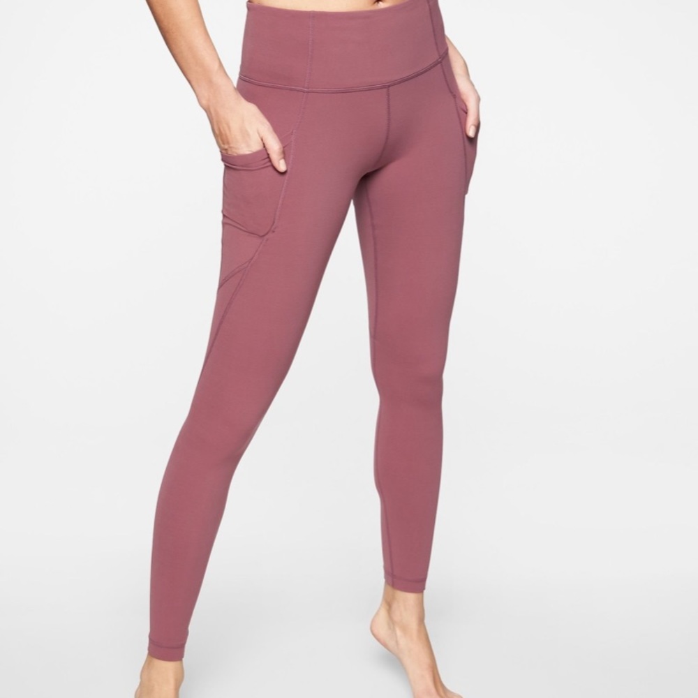 Pink Athleta Leggings